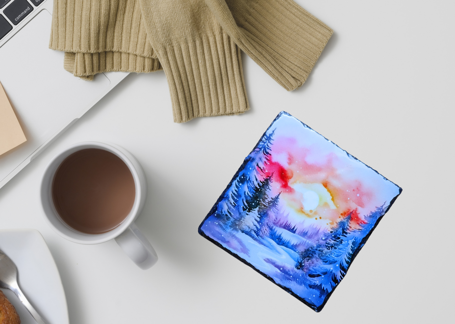 Sunset Slate Coaster