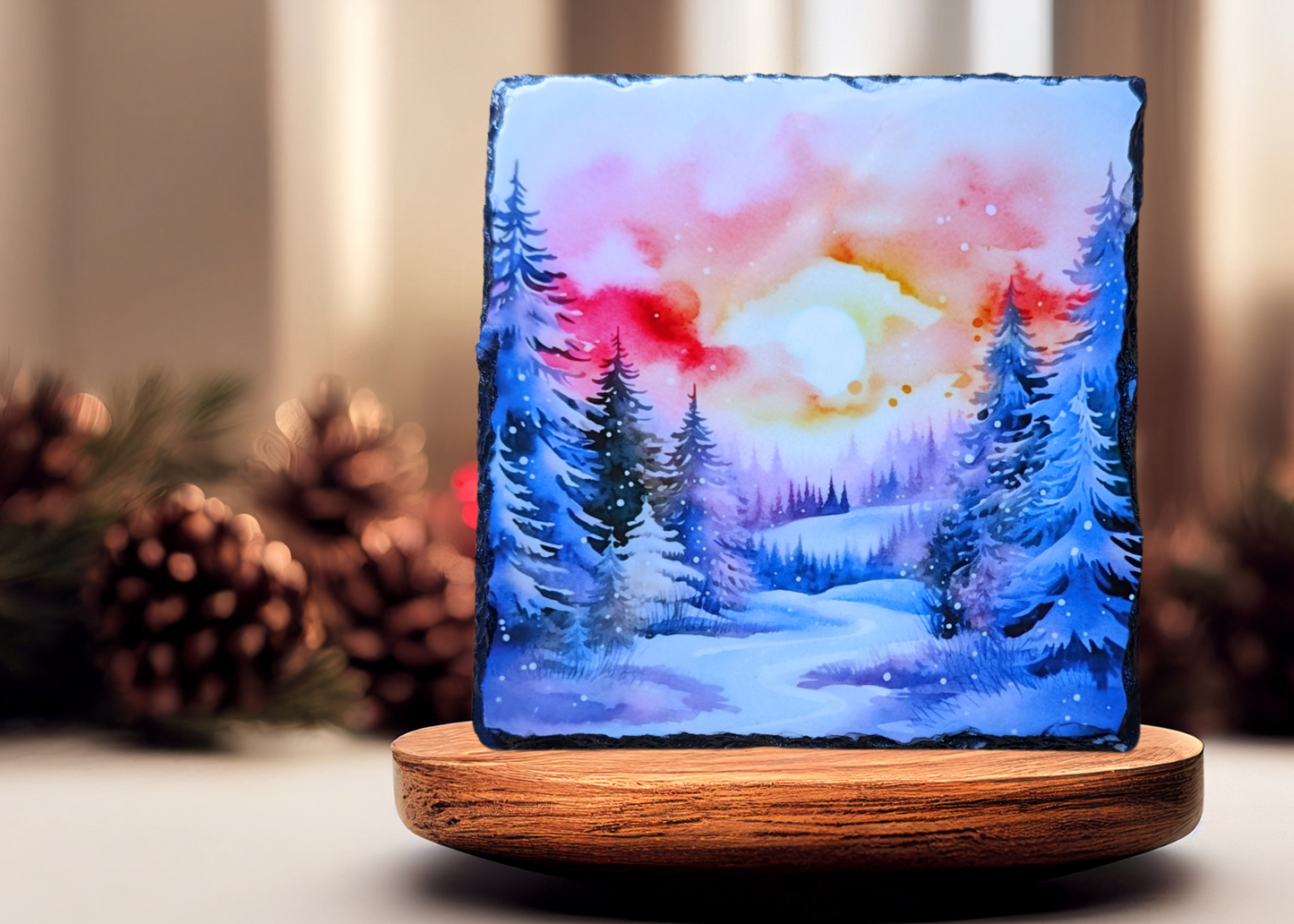 Sunset Slate Art